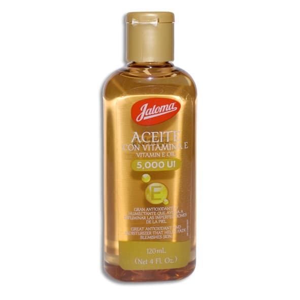 Aceite con Vitamina-e (jaloma) Fco. 120 Ml. 5000 Ui.