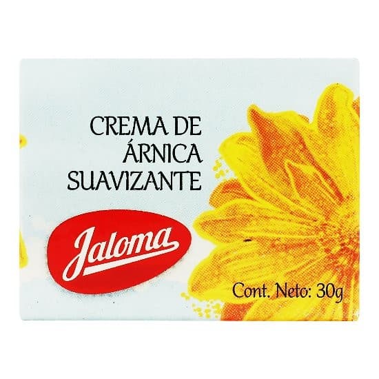 Crema Suavizante de Árnica (jaloma) Tarro C/30 G.