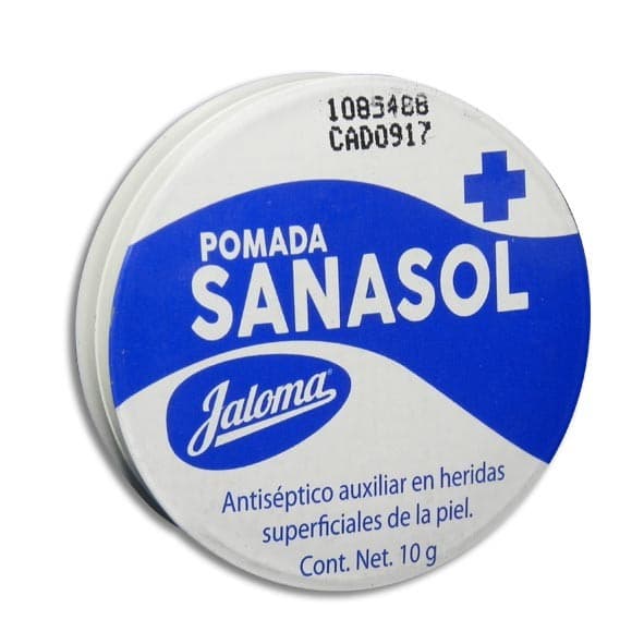 Sanasol Pomada Lata C/10 G.