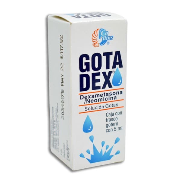 Gotadex Sol. Oftálmica Fco. Gotero 5 Ml. 1.0/3.5 Mg/1 Ml.