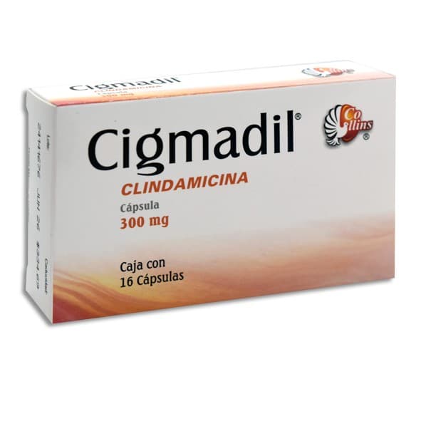 Cigmadil C/16 Caps. 300 Mg.