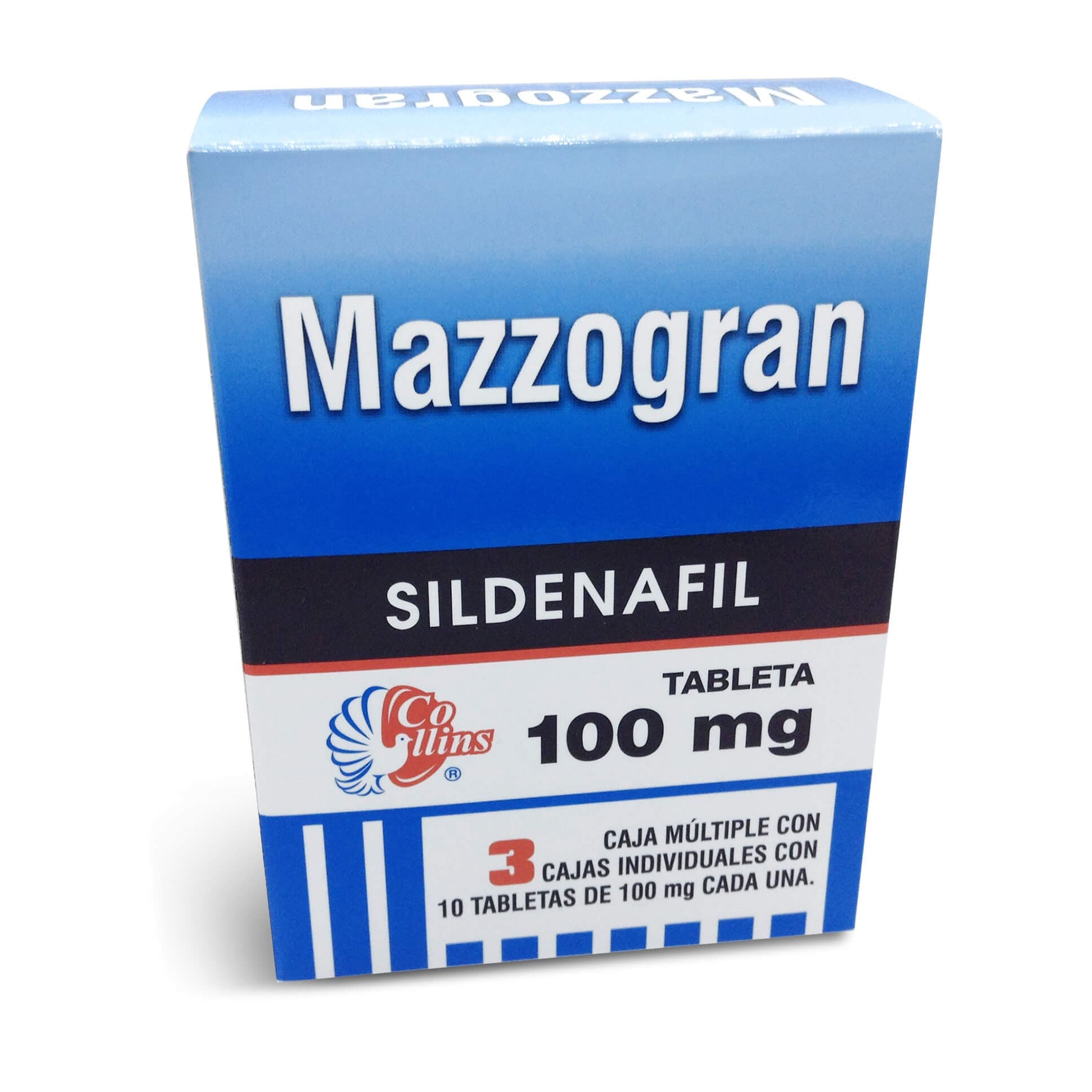 Mazzogran C/10 Tabs. 100 Mg. (3 Pack).
