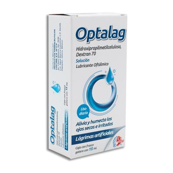 Optalag Sol. Oft. Uso Diario Fco. Gotero 15 Ml. 3-1 Mg/1 Ml.