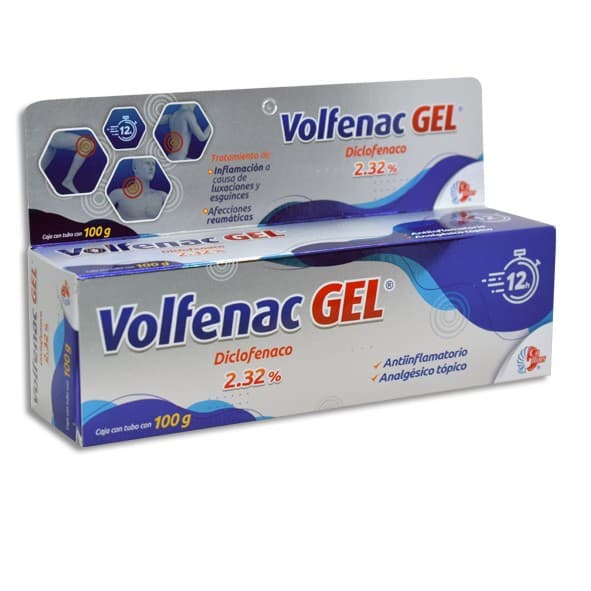 Volfenac Gel 2.32% 12h Tubo C/100 G.