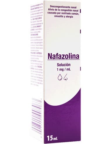 Nafazolina (grin) Sol. Nasal Fco. Atomizador 15 Ml. 1 Mg/1 Ml.