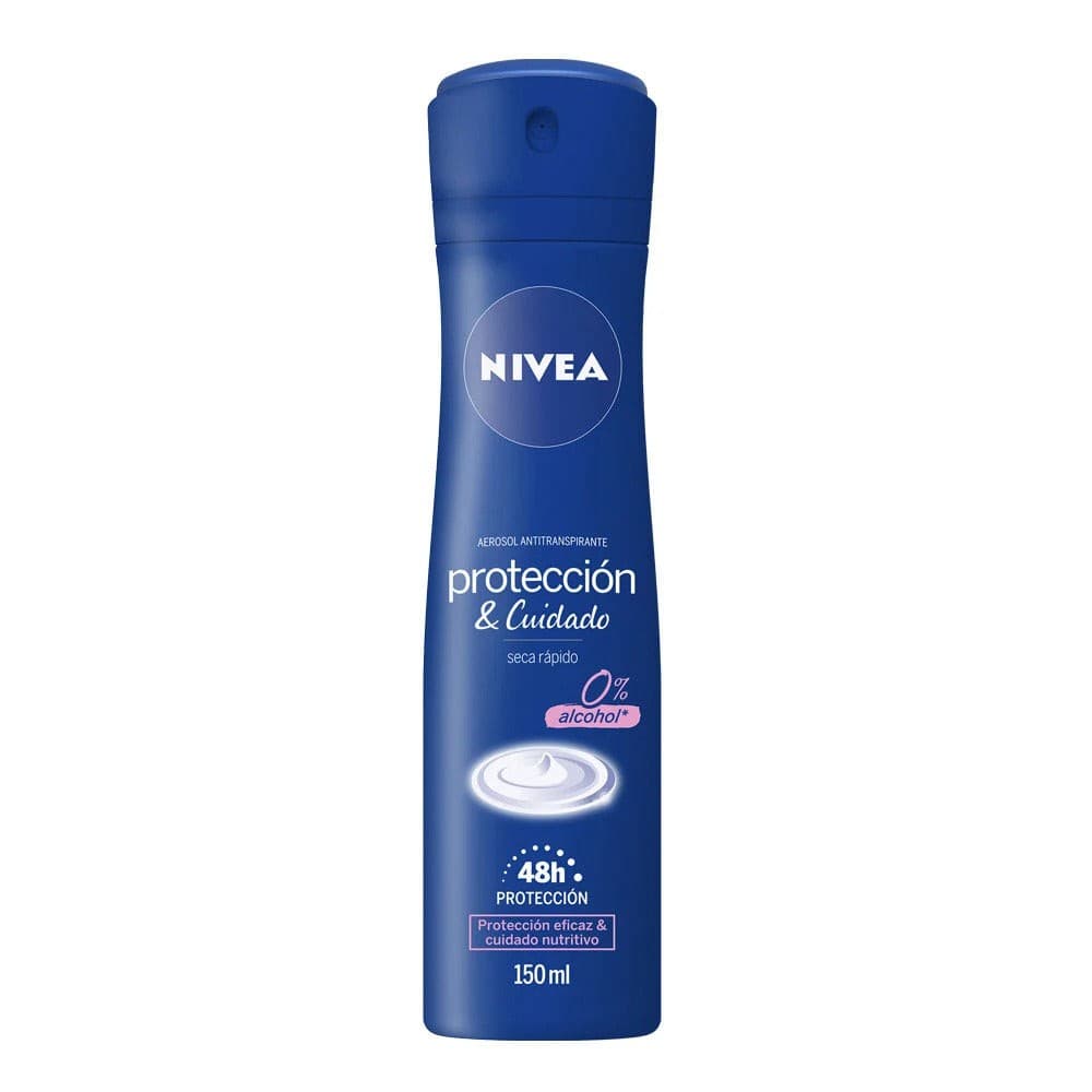 Nivea Desodorante Protección/cuidado 48h Aerosol 150 Ml.