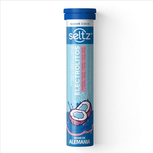 Electrolitos C/jlp. (seltz) C/13 Tabs Efervs. Sab. Coco 6.2 G. P/500 Ml.