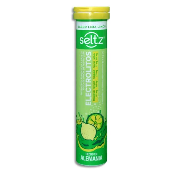 Electrolitos C/jlp. (seltz) C/13 Tabs. Efervs. Sab. Lima-limón 6.2 G. P/500 Ml.