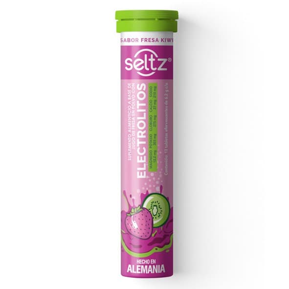 Electrolitos (seltz) C/13 Tabs. Efervs. Sab. Fresa-kiwi 6.2 G. P/500 Ml.