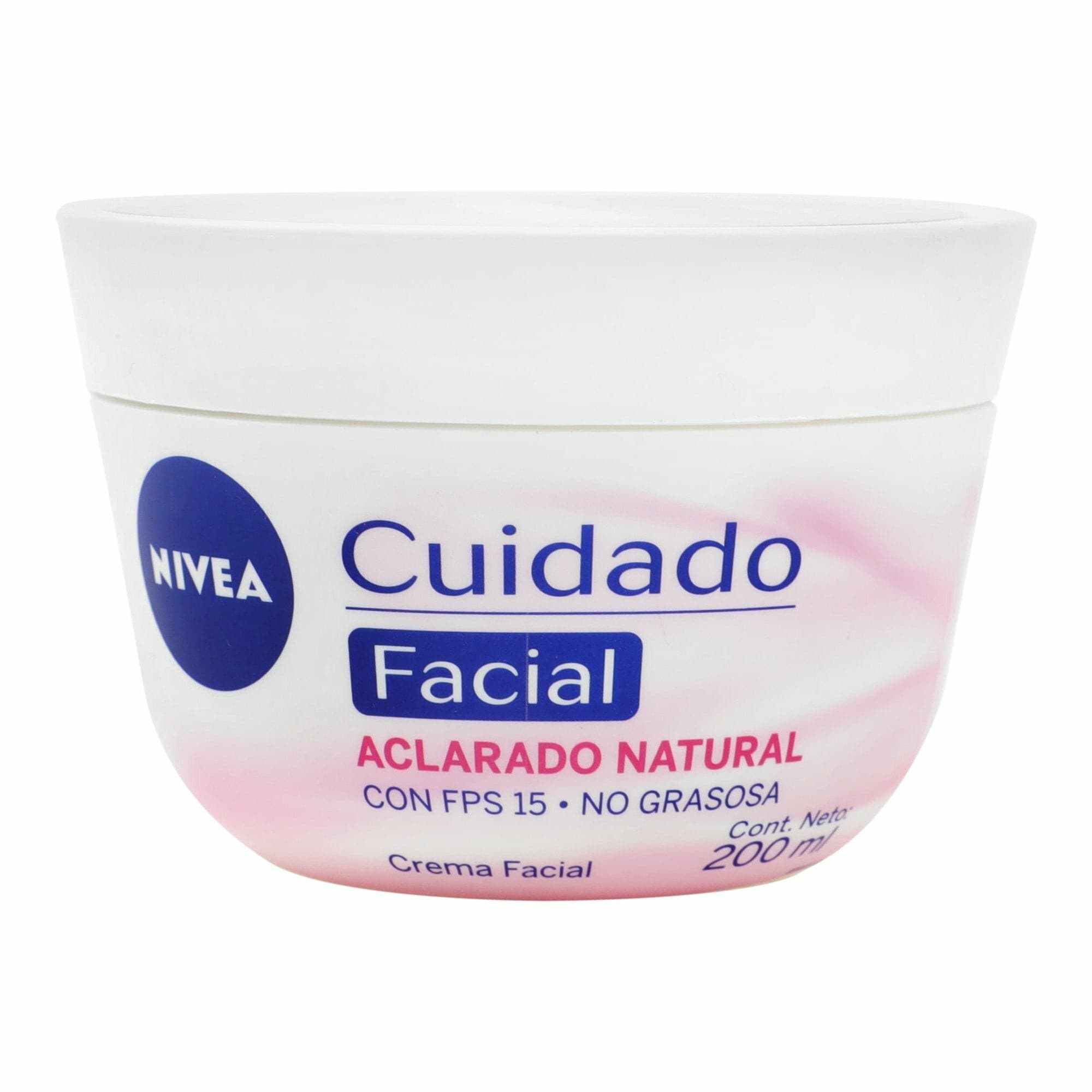Nivea Facial 5en1 Cuidado Tono Natural Crema Tarro 200 Ml.