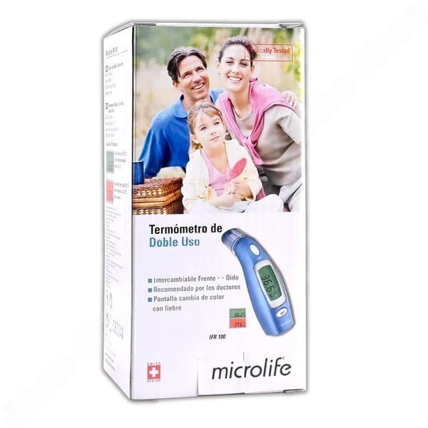 Termómetro Infrarrojo de Doble Uso (microlife) Mod. Ifr100.