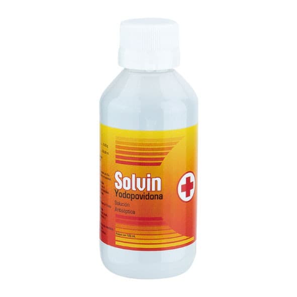 Solvin Solución Antiséptica Fco. 120 Ml. 10 G/100 Ml.