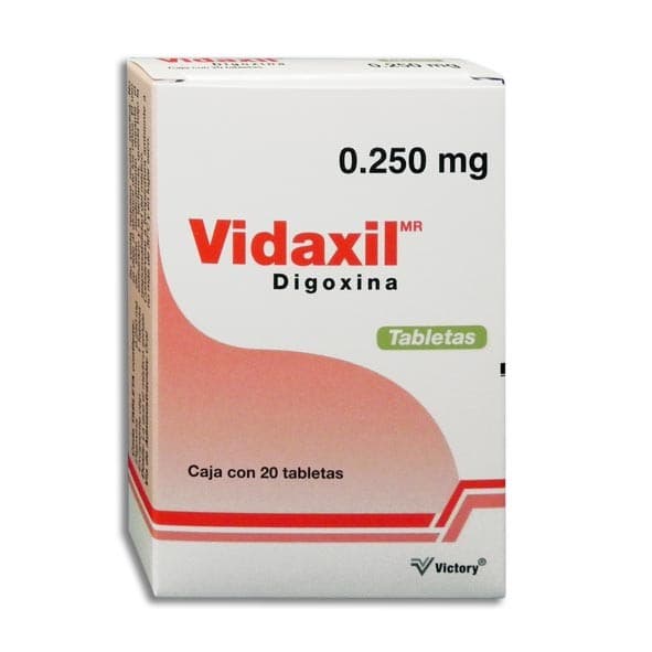 Vidaxil C/ 20 Tabs. 0.250 Mg.