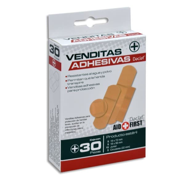 Venditas Adhesivas Surtidas (daclaf) Col. Piel Cja. C/30 Pzs.