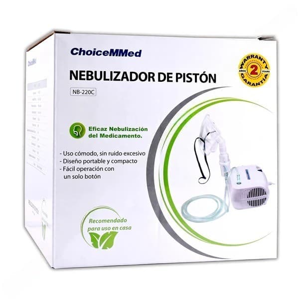Nebulizador de Pistón (choicemmed) Mod. Nb-220c C/1 Pza.