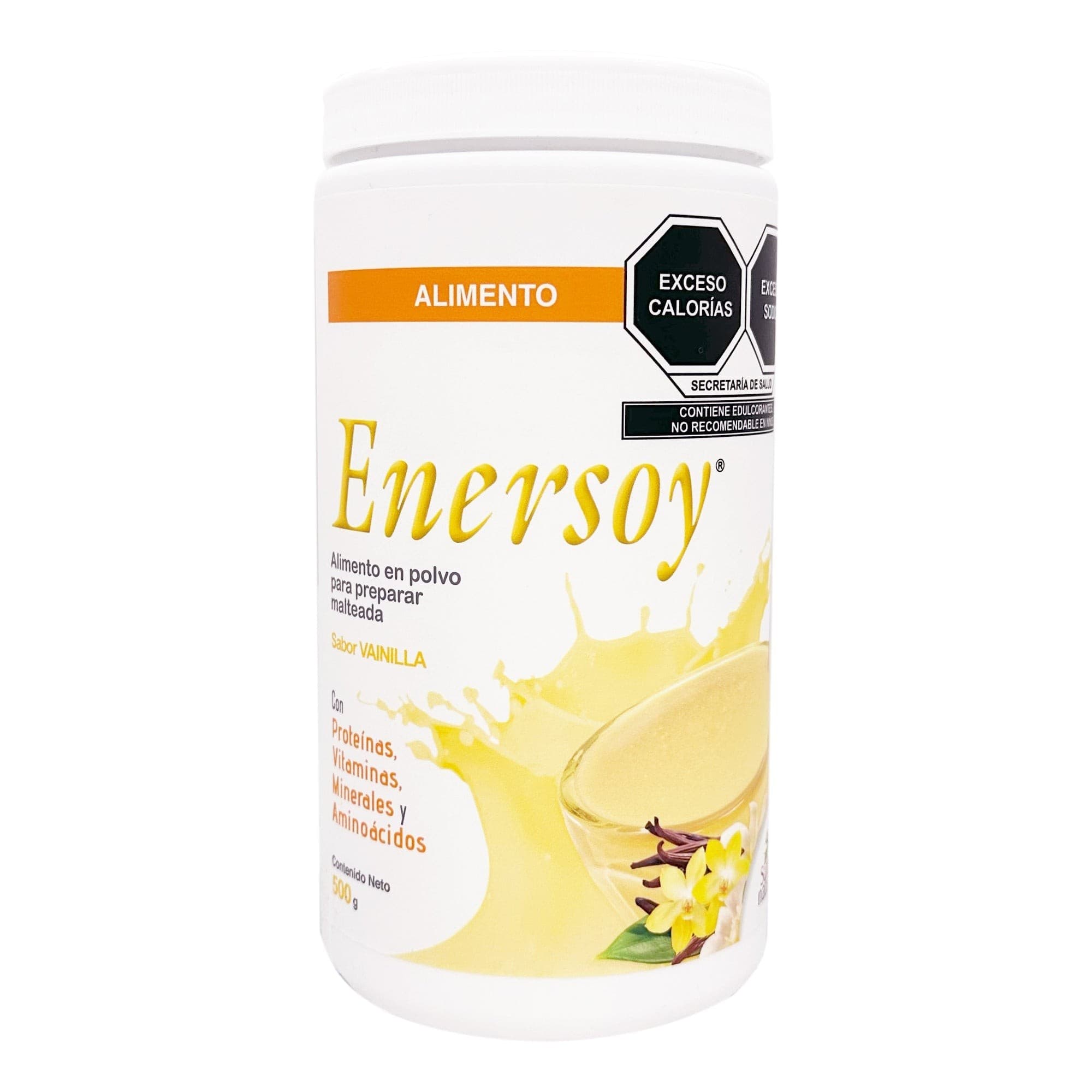 Enersoy Polvo Sab. Vainilla Bote C/500 G.