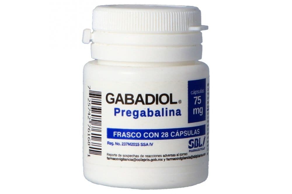 Gabadiol C/28 Caps. 75 Mg.