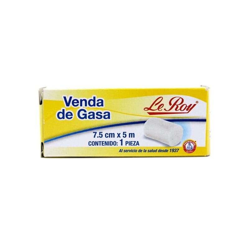 Gasa Absorbente Estéril (ideal) 7.5x5cm. T20x12, 8c. Exhib. C/100 Sobs.