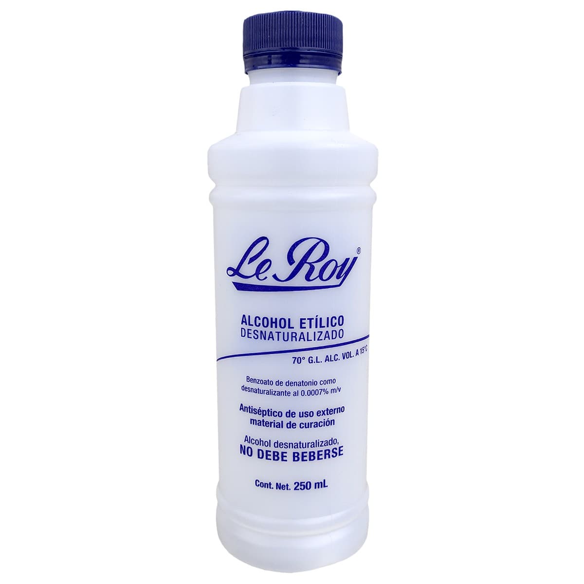 Alcohol Etílico Desnaturalizado (le Roy) 70° G.l. 250 Ml.