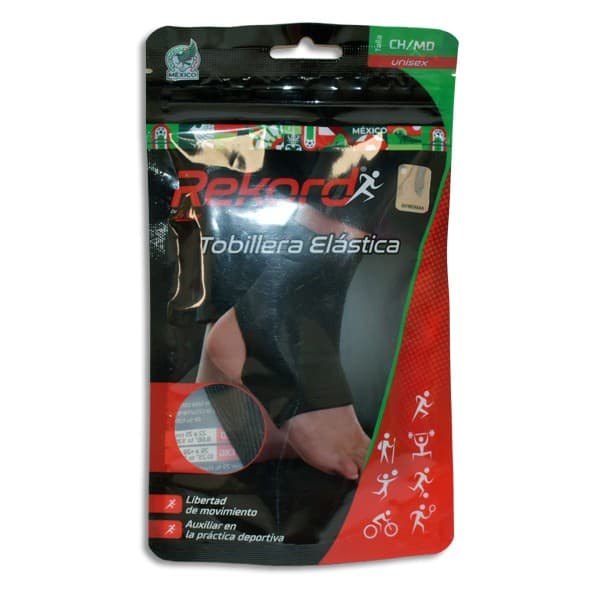 Tobillera Elast. Deportiva "rekord" Unisex T: Ch/md. 22-25cm. C/1 Pza.