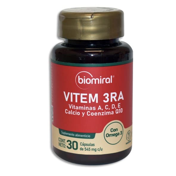 Vitem 3ra C/30 Caps. 545 Mg.