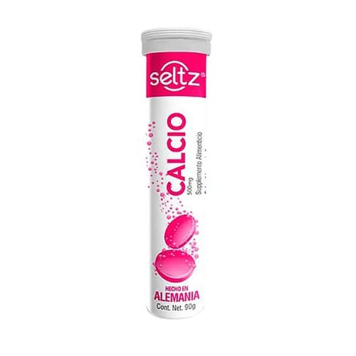Calcio+vitamina D3+jlp (seltz) C/20 Tabs. Efervs. Sab. Lmda. Rosa 4.5 G.