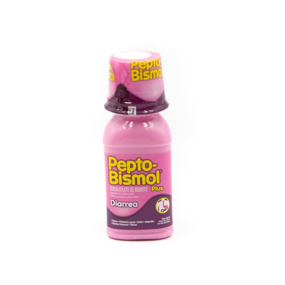 Pepto-bismol Susp. Sab. Original Fco. 118 Ml. 3.5 G/100 Ml.