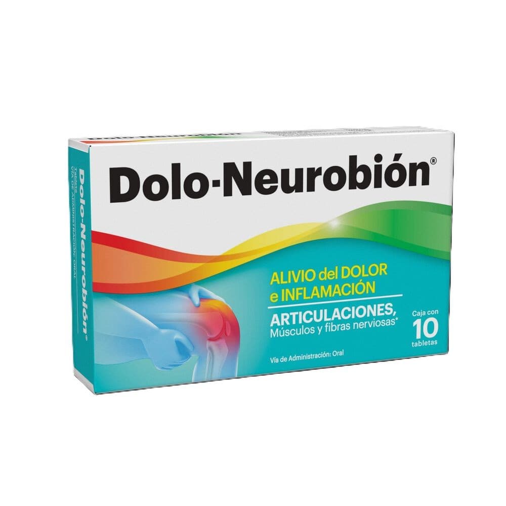 Dolo-neurobión "articulaciones" C/10 Tabs. 50/50/50/0.25 Mg.