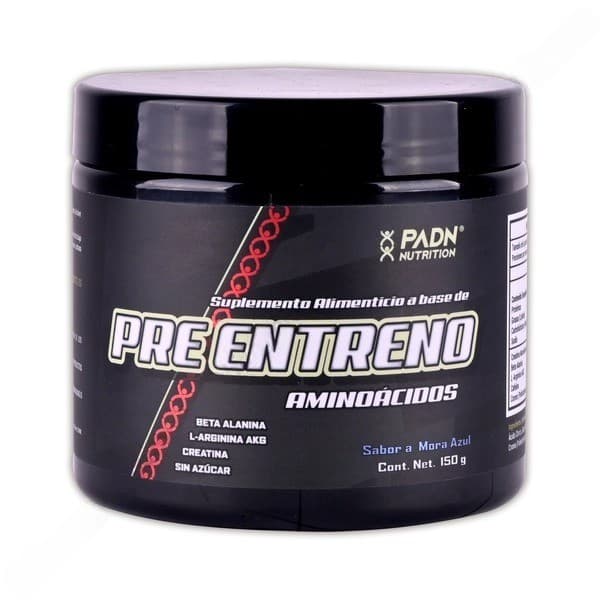 Pre Entreno (padn) Polvo Sab. Mora Azul Bote 150 G.