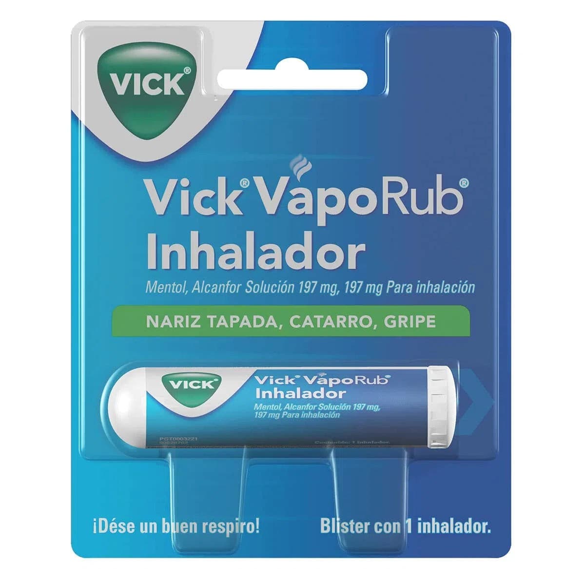 Vick Vaporub Inhalador Blister C/1 Pza. 197/197 Mg.