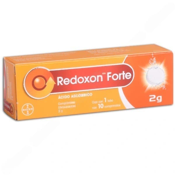 Redoxon Forte C/10 Comps. Efervs. Sab. Naranja 2 G.