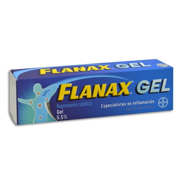 Flanax Gel 5.5% Tubo C/40 G.