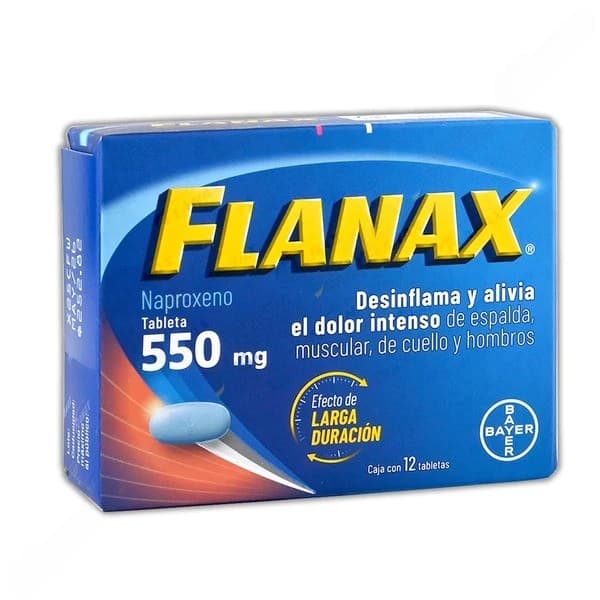 Flanax C/12 Tabs. 550 Mg.