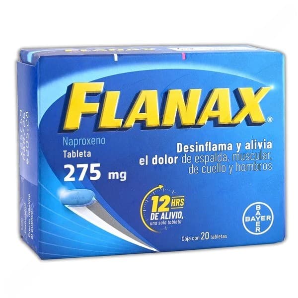 Flanax 12h C/ 20 Tabs. 275 Mg.