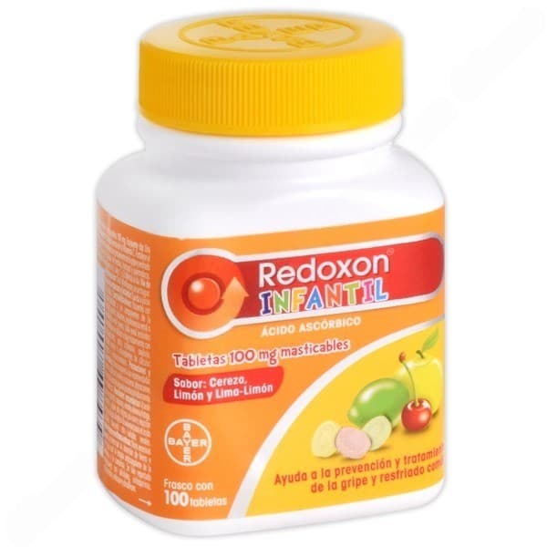 Redoxon Infantil C/100 Tabs. Masticables 100 Mg.