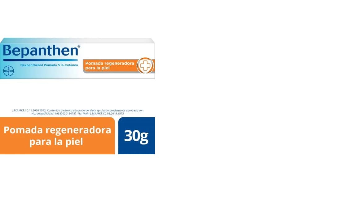 Bepanthen Pomada Regeneradora 5% Tubo C/ 30 G.