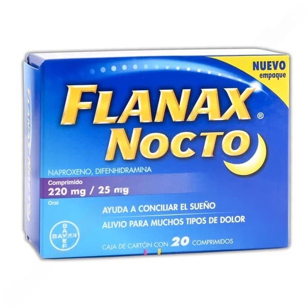 Flanax Nocto C/20 Comps. 220/25 Mg.