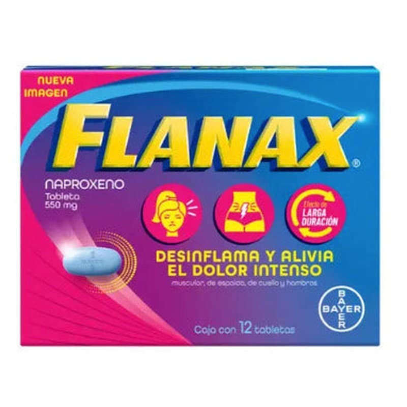 Flanax Cólicos C/ 6 Tabs. 550 Mg.