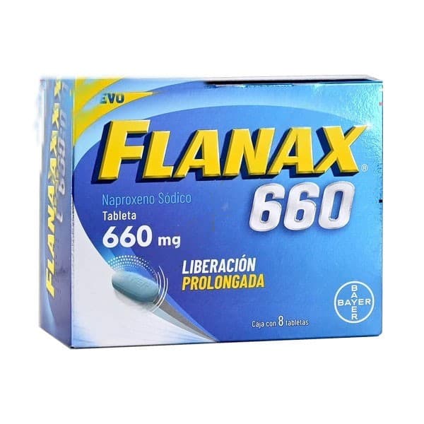 Flanax 660 C/8 Tabs. L.p. 660 Mg.