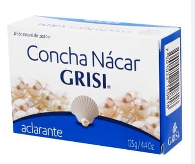Jabón Aclarante de Concha Nácar (grisi) 125 G.