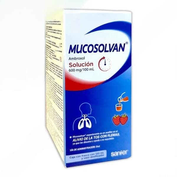 Mucosolvan Sol. Fco. 120 Ml. 600 Mg/100 Ml.