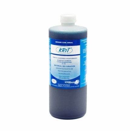 Dermo-qrit Solución Desinfectante Al 12% Envase 500 Ml.