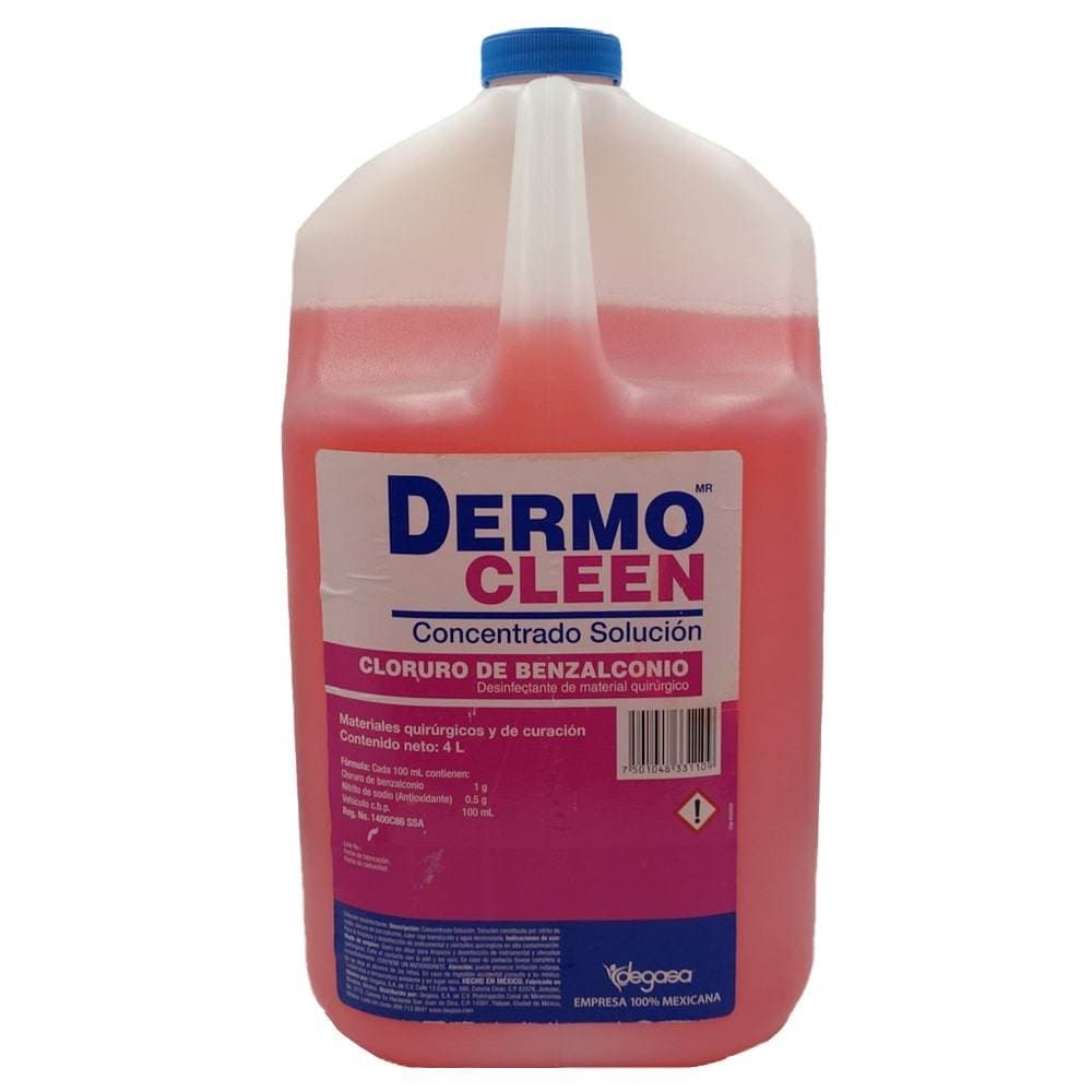 Dermocleen Concentrado Sol. Envase C/4 L. 1-0.5 G/100 Ml.
