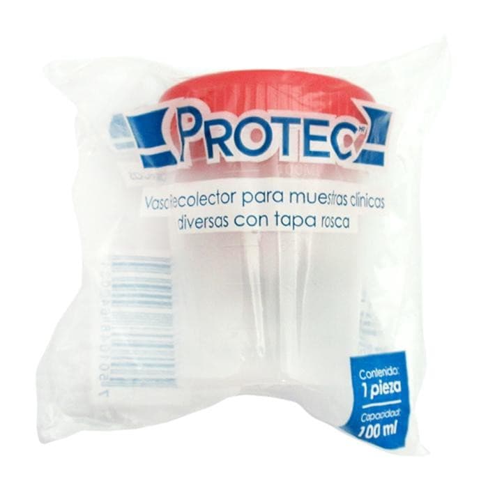 Vaso Recolector P/m.c.d. (protec) No Estéril Cap. 100 Ml. C/1 Pza.