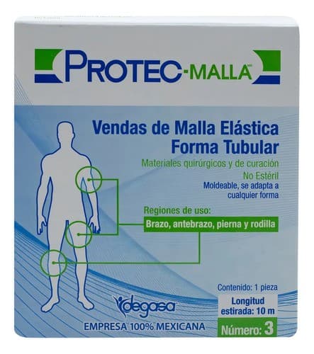 Protec-malla No. 3, Longitud 10 Mts. C/1 Pza.