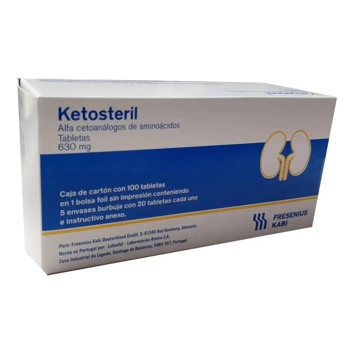 Ketosteril C/100 Tabs. 630 Mg.