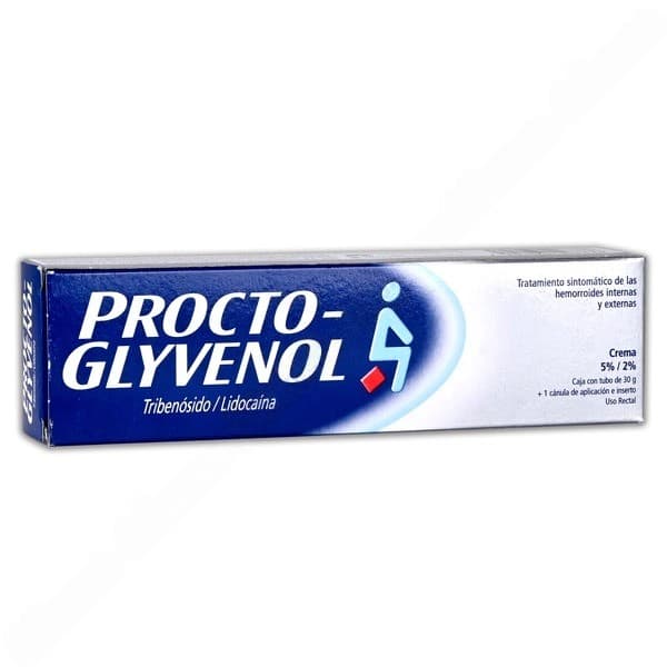 Procto-glyvenol Crema Rectal 5-2% Tubo C/30 G.