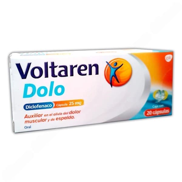 Voltaren Dolo C/20 Caps. 25 Mg.