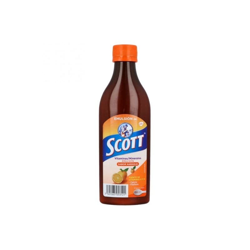 Emulsión de Scott Sabor Naranja Fco. 200 Ml.