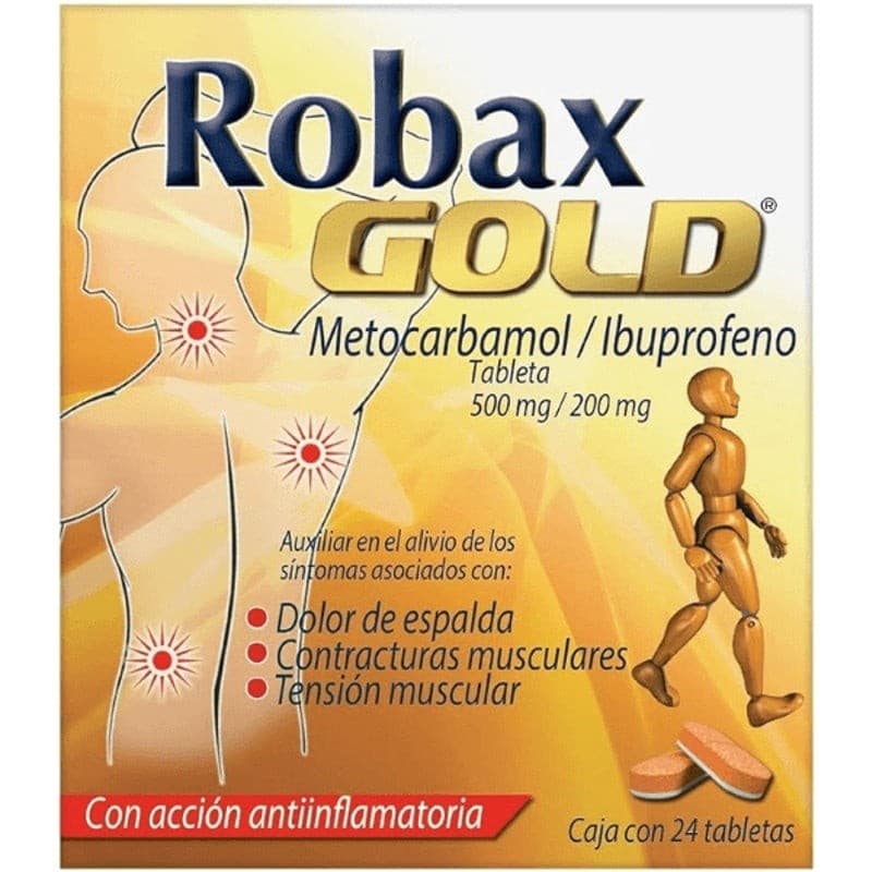 Robax Gold C/24 Tabs. 500/200 Mg.